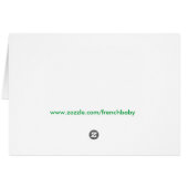 Blue Fleur de Lis with Ornate Border Cards (Back Horizontal)