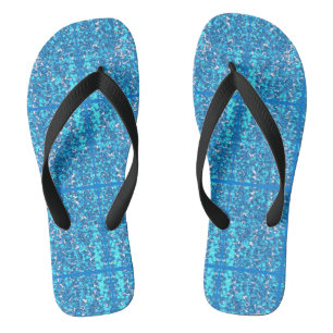blue flip flops