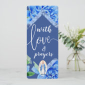 Blue Floral | All Occasion| Virgin Mary (Standing Front)