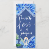 Blue Floral | All Occasion| Virgin Mary (Front)