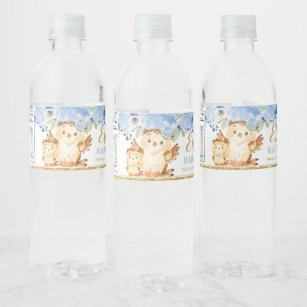 Tea Party Water Bottle Labels | Zazzle