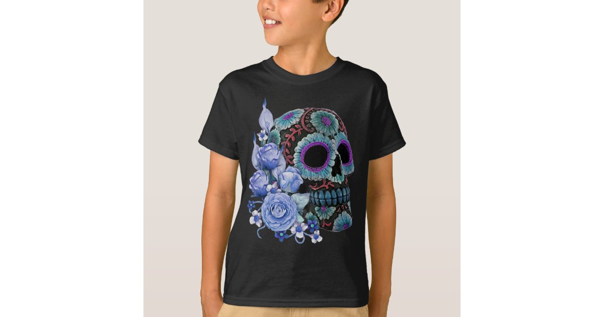 Grateful Dead Skull w/ Flowers T-Shirt