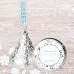 Blue Floral Boho Bridal Shower  Hershey®'s Kisses®<br><div class="desc">Indulge in the sweetest celebration with these personalized, Floral Bridal Shower Hershey Kisses! Delightfully adorned with the essence of a blooming country garden, these delectable chocolates capture the essence of your blissful bridal shower party or picnic. Against a crisp white background, each kiss is adorned with delicate blue summer wildflowers...</div>