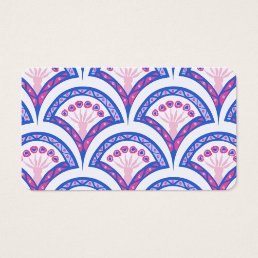 blue floral damask pattern (Front)