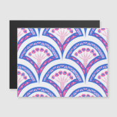 blue floral damask pattern (Front/Back)