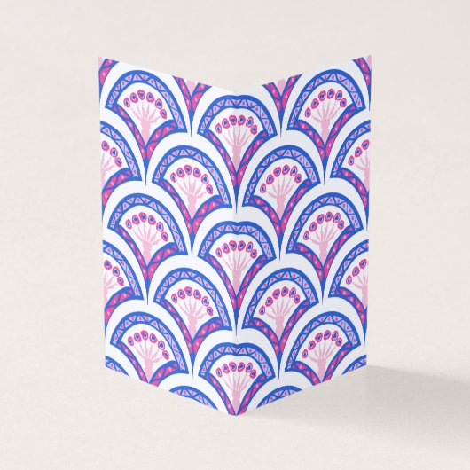 blue floral damask pattern (Outside)