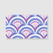 blue floral damask pattern  (Front)