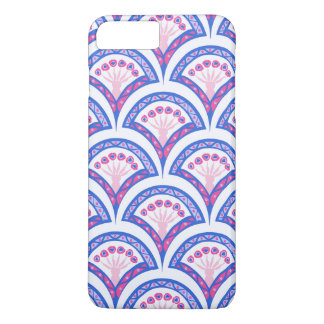 blue floral damask pattern iPhone 8 plus/7 plus case
