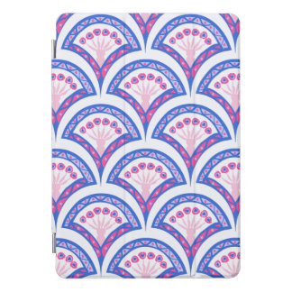 blue floral damask pattern  iPad pro cover