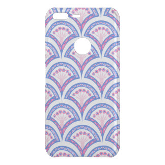 blue floral damask pattern  uncommon google pixel XL case