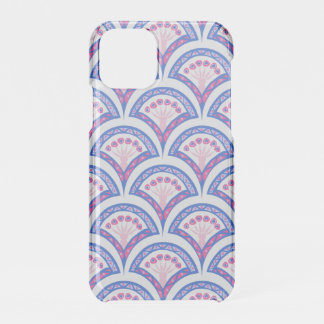 blue floral damask pattern iPhone 11 pro case
