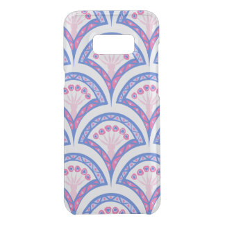 blue floral damask pattern uncommon samsung galaxy s8+ case