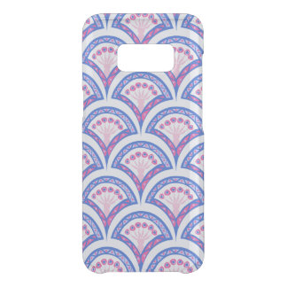 blue floral damask pattern uncommon samsung galaxy s8 case