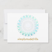 Blue Floral Lotus (Front)