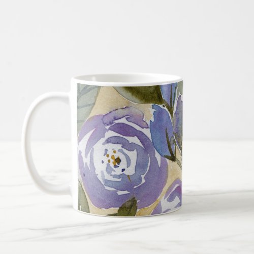 Blue Floral Mug