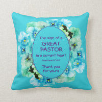 Blue Floral Pastor Appreciation