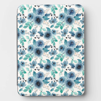 Blue Floral Personalized Kindle Paperwhite Cover