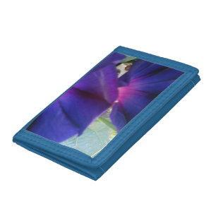 Blue Floral Photo Wallet