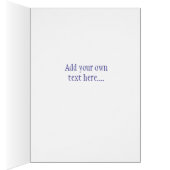 Blue Floral | Pray Hope Don't Worry Padre Pio (Inside (Right))