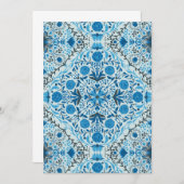 Blue floral tiles (Front/Back)