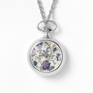 Blue Floral W.Morris Pattern Watch