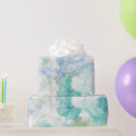 Blue Floral Watercolor Wedding Shower Birthday