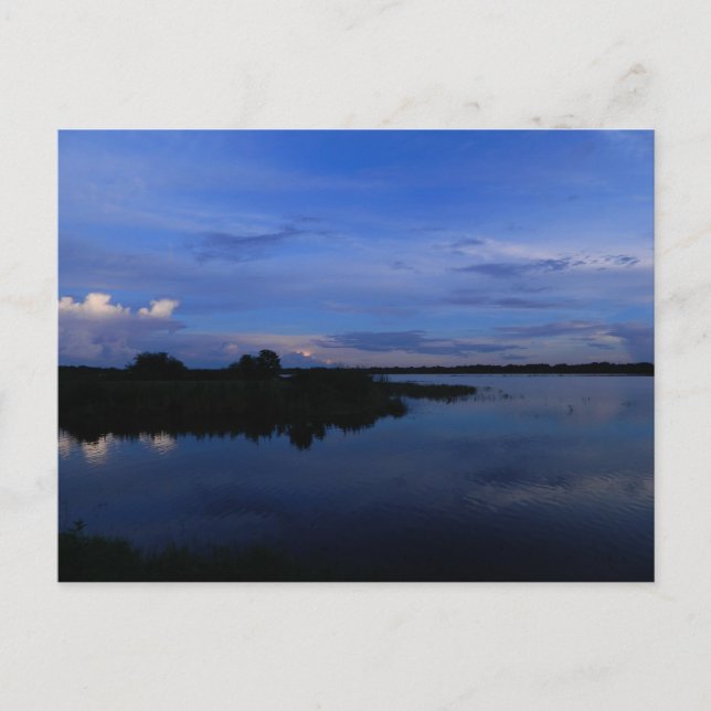 Blue Florida Sunset          201 Postcard (Front)