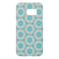 Blue flower android phone case