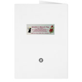 Blue Flower Birdhouse (Back)