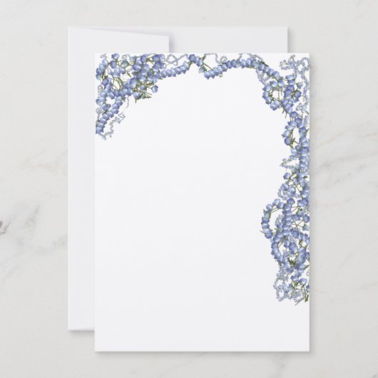 Blue flower border (Front)