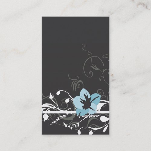 Blue flower Business Card