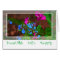 Blue flower-Card