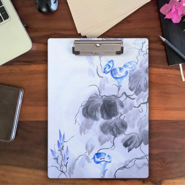 Blue Flower Clipboard (Creator Uploaded)