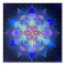 Blue Flower Mandala Fractal