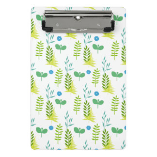Blue Flower  Mini Clipboard