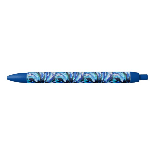 Blue flower pen (Front)