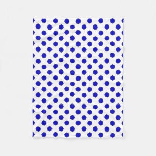 Blue Flower Ribbon by Kenneth Yoncich Fleece Blanket