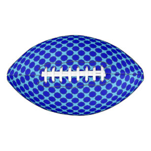 Blue Flower Ribbon by Kenneth Yoncich Football
