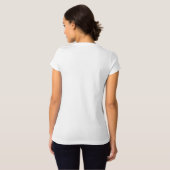 Blue Flower Self-Care Woman T-Shirt (Back Full)