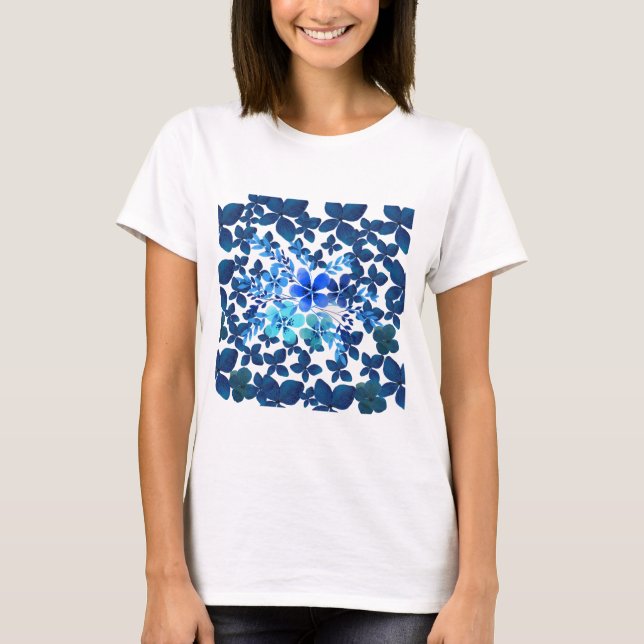BLUE FLOWER T-shirt (Front)