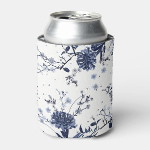 Blue flowers can cooler