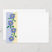 Blue flowers pattern (Front/Back)