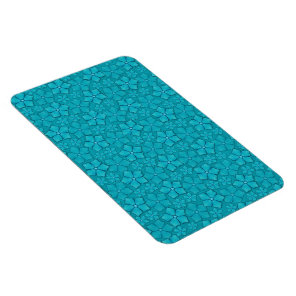 Blue Flowers pattern Magnet