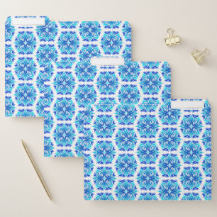 Blue Flowers, Pattern Of Flowers, Floral Pattern File Folder