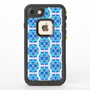 Blue Flowers, Pattern Of Flowers, Floral Pattern