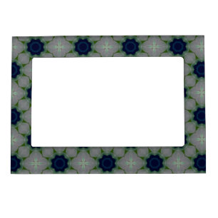Blue Flowers Photo Frame