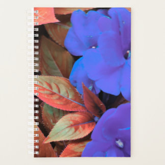 Blue Flowers Planner