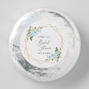Blue Flowers, White Flowers, Boho, Bridal Shower Dipped Oreo Cookie Favors