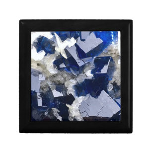 Blue Flurrite Crystal Gift Box
