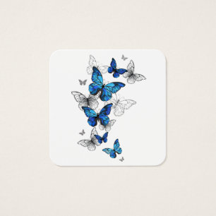 Blue Flying Butterflies Morpho